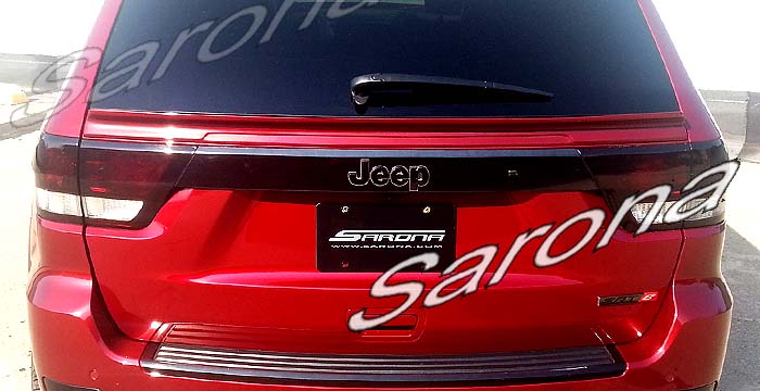 Custom Jeep Grand Cherokee  SUV/SAV/Crossover Trunk Wing (2011 - 2013) - $249.00 (Part #JP-001-TW)